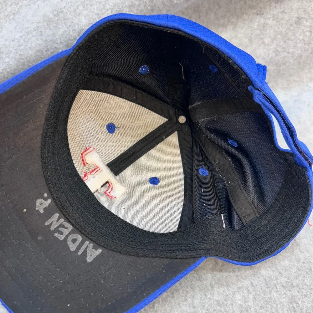 Texas Rangers Logo Youth Blue OC Sports MLB Baseball Hat Adjustable Strap OSFM